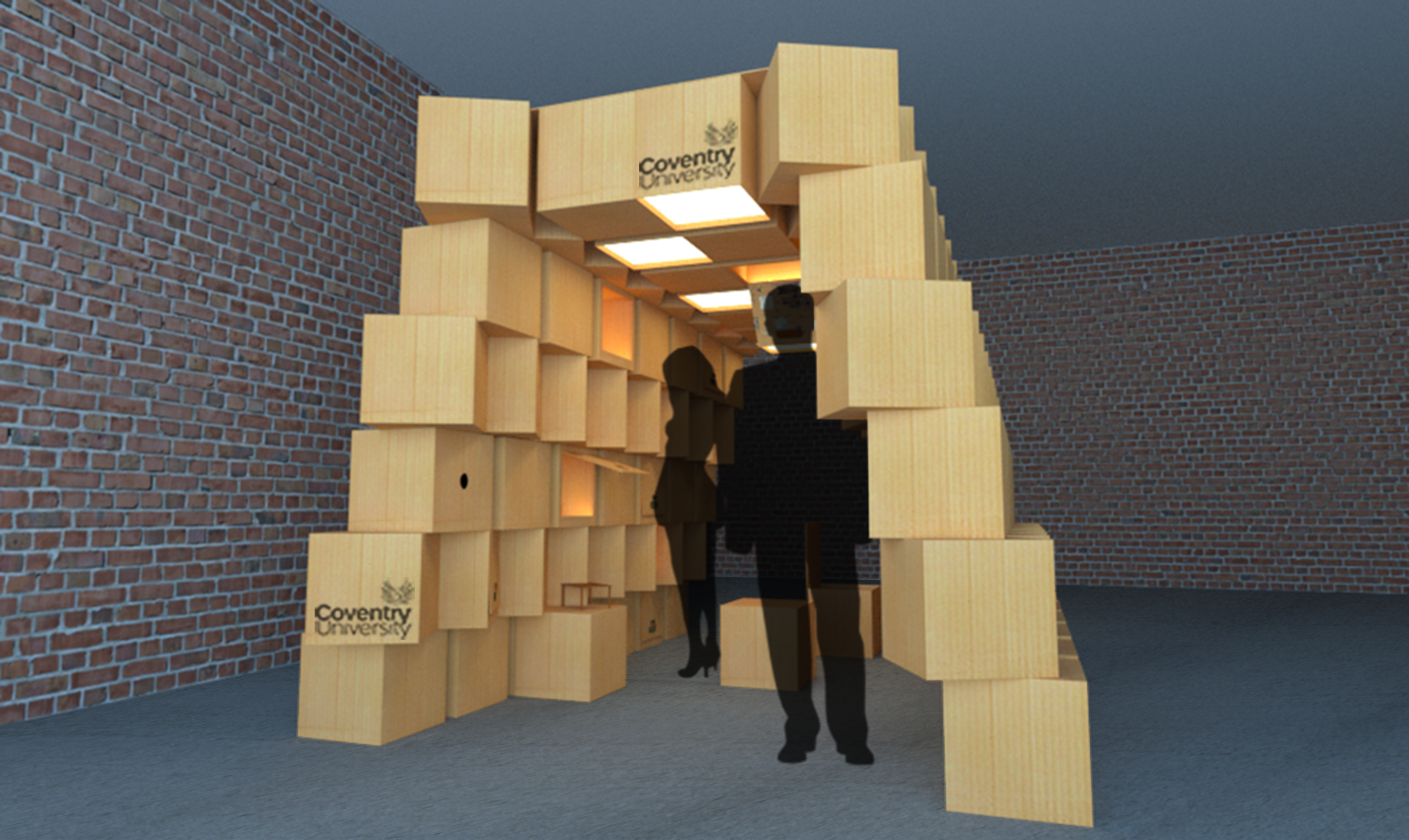 Exhibition Stand Render